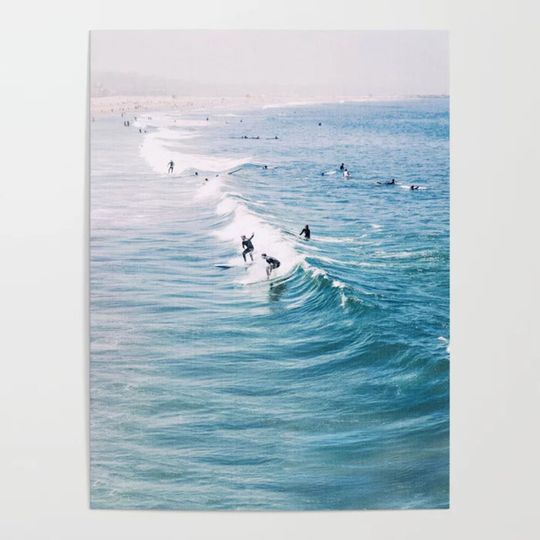 Discover Catch A Wave Poster