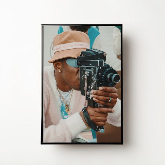 Discover Tyler the Creator, Tyler the Creator Poster, Tyler, Camera, Music Poster, Wall Art, Wall Decor, Rap Poster