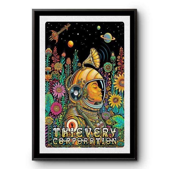 Discover Thievery Corporation Portland OR December 20 2024 Poster