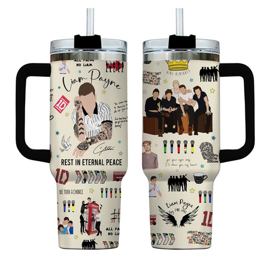 Discover Liam Payne Tumbler 40 oz, Album 1D Midnight Memories Tumbler, 1D Fan Coffee Tumbler, One Direction Fan Gift