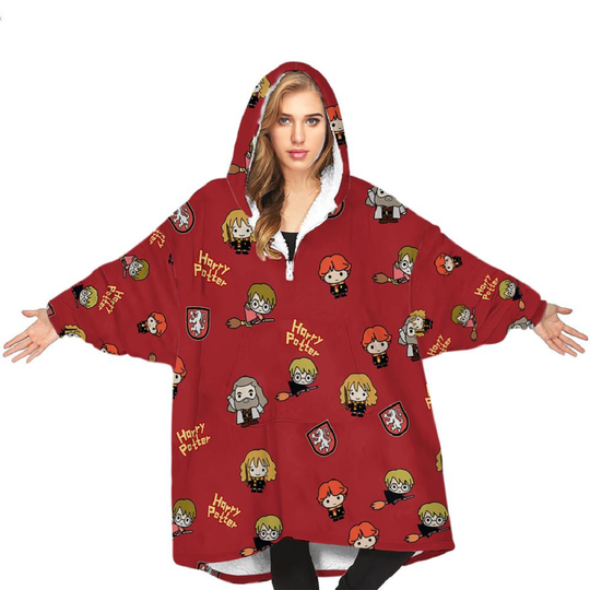Discover Harry Potter Gryffondor Blanket Hoodie