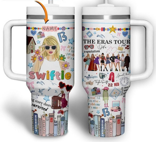 Discover The Eras Tour Tumbler 40oz, Taylor Tumbler Cup