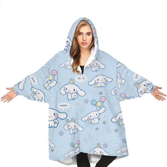 Discover Cinnamoroll Blanket Hoodie