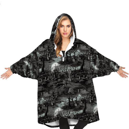 Discover Gothic oversized Blanket hoodie
