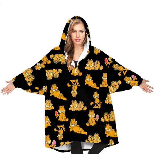 Discover Garfield Oversized Blanket Hoodie