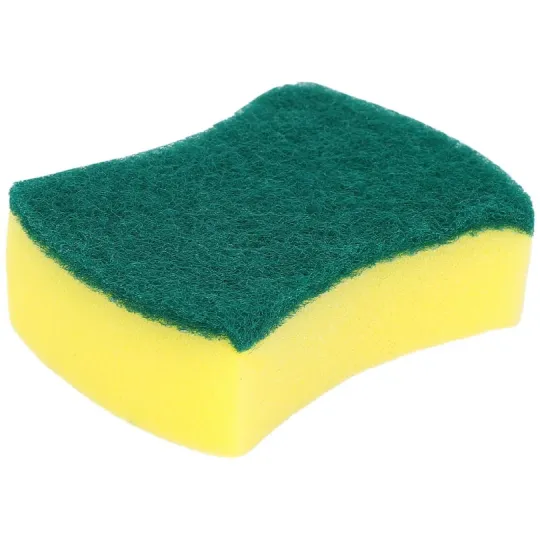 Discover Sponge Scouring Pads Dish Washing Cleaning Scrubber Brush