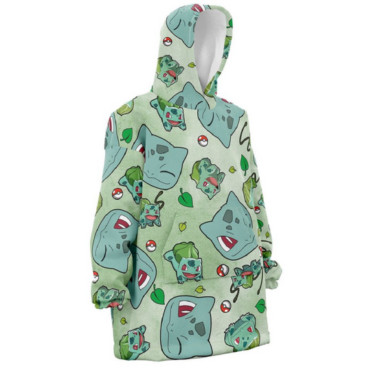 Discover bulbasaur PKM Blanket Hoodie