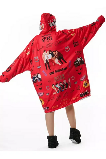 Discover One Direction Blanket Hoodie