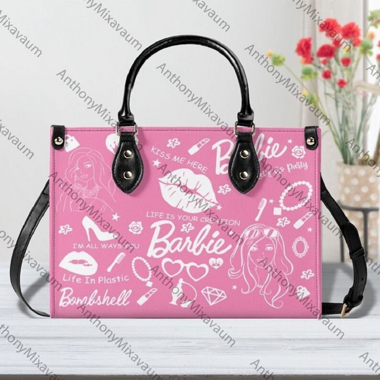 Discover Margot Robbie Premium Leather Bag, Barbie Lover's Handbag