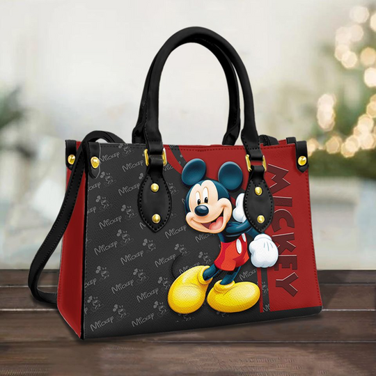 Discover Mickey Mouse Leather HandBag