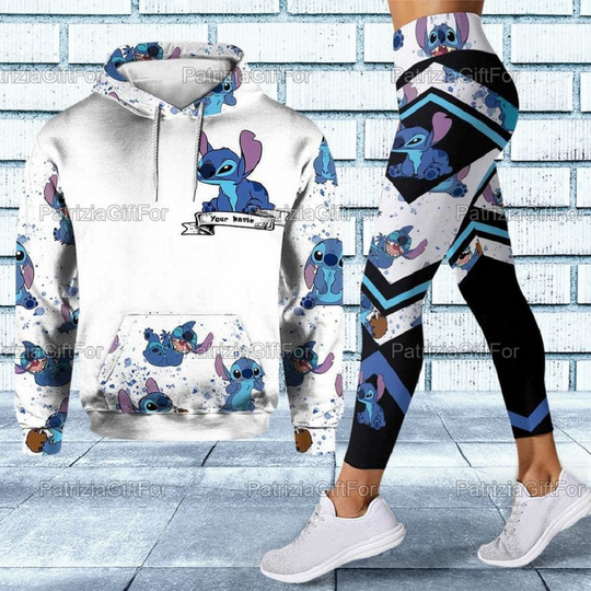 Discover Personalized Stitch Hoodie, Cute Stitch Sweatshirt, Stitch Birthday Gifts