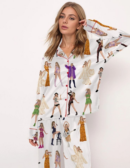 Discover Taylor The Eras Tour Film Pajamas Sets