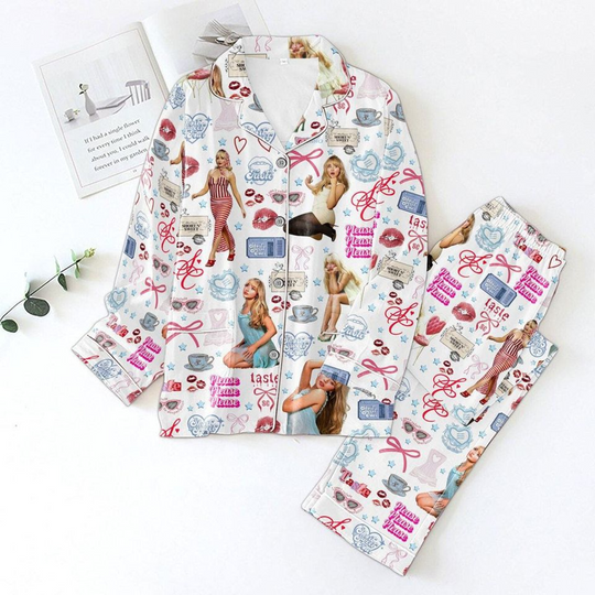 Discover Sabrina Carpenter Pajamas, Sabrina New Album Pajamas Set, Short N Sweet Women Pyjamas