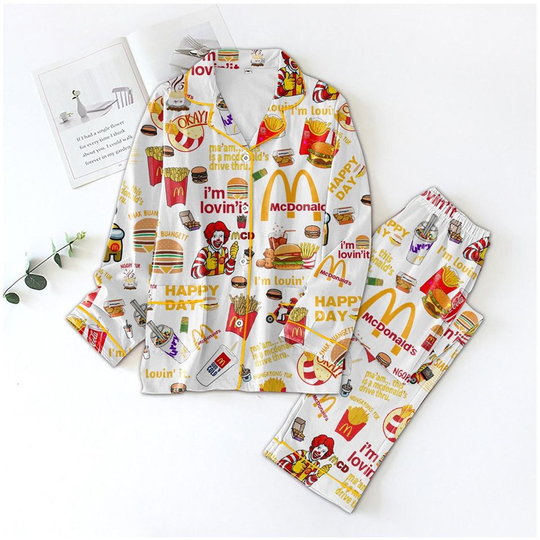 Discover Mcdonald Christmas Pajamas Set