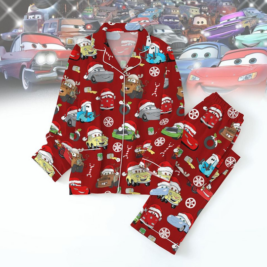 Discover Lightning McQueen Christmas Pajamas, Disney Pixar Cars Xmas Pj Set