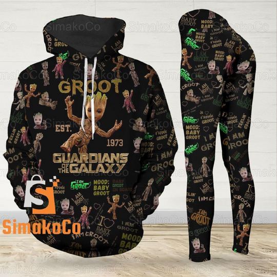 Discover Groot Hoodie, Groot Legging, Groot Legging, Groot Gift