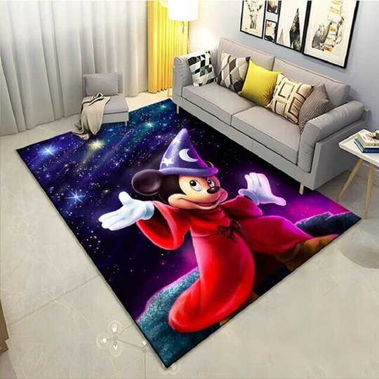 Discover We Are Never Too Old For Mickey Disney Rug, Cartoon Home Decor