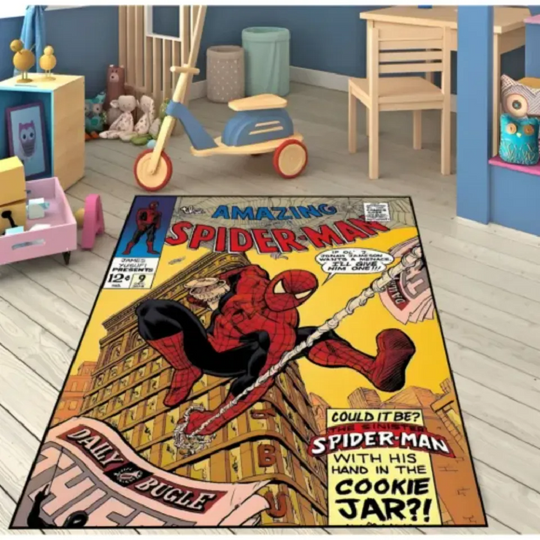 Discover Spiderman Rug, Superhero Rug, Cartoon Rug, Movie Rug,Amazing Spiderman Rug