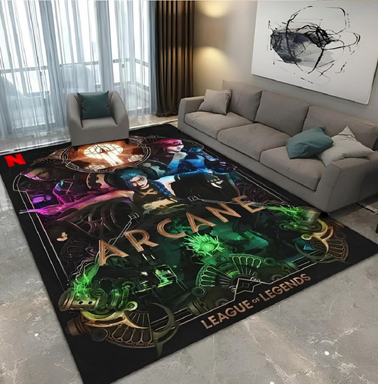 Discover Arcane League of Legends Rug