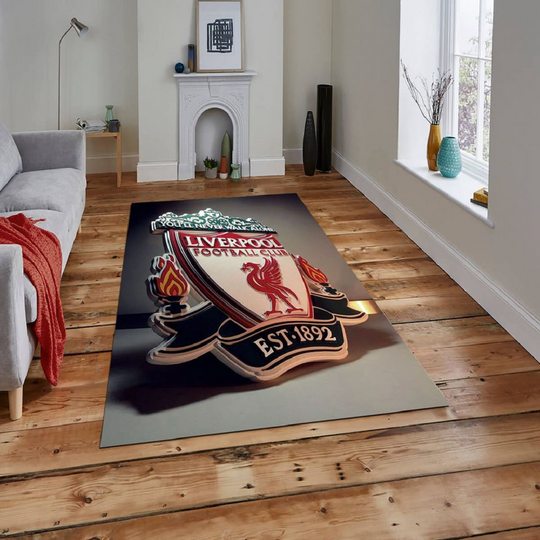 Discover You'll Never Walk Alone Liverpool Area Rug Football Lover Gift Kids Room Decor Floor Mat