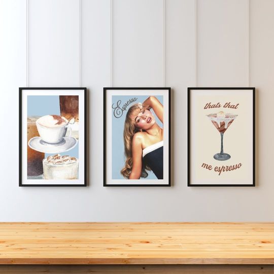 Discover Sabrina Carpenter Espresso Lyrics Poster