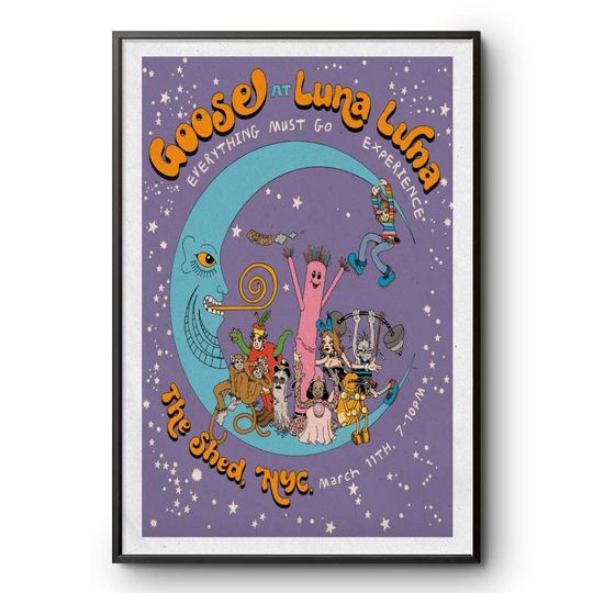 Discover Goose Mar 11 2025 The Shed New York Poster