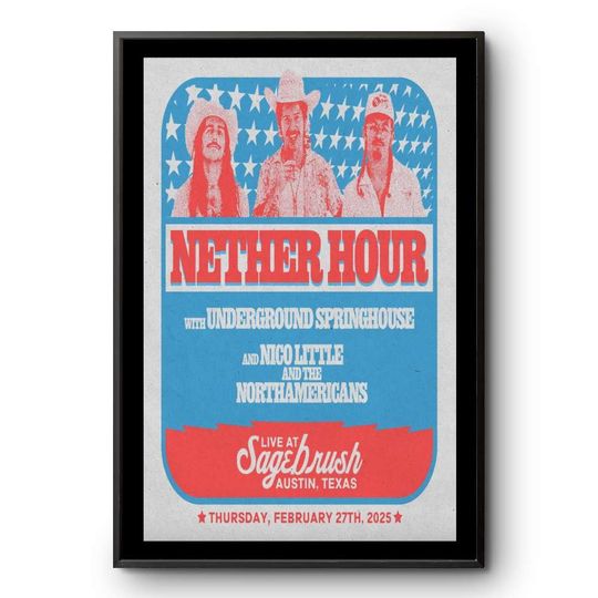 Discover Nether Hour Feb 27 2025 Sagebrush Poster