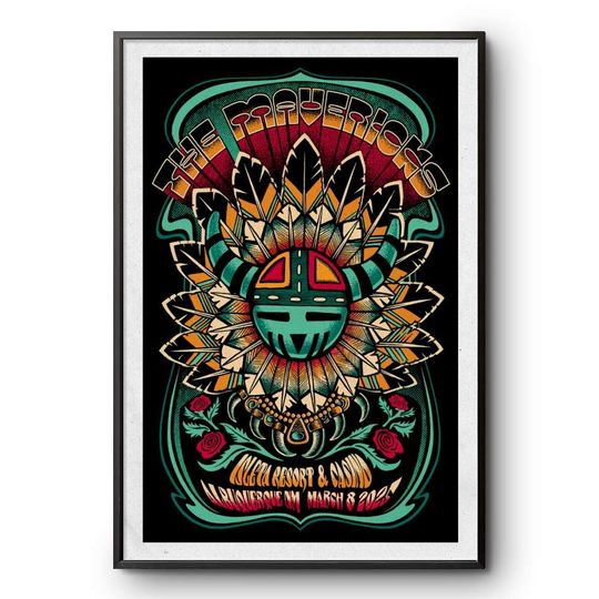 Discover The Mavericks Albuquerque NM Mar 8 2025 Poster