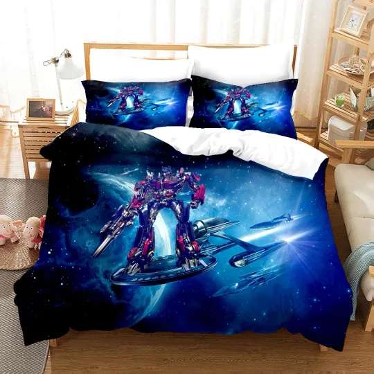 Discover Transformers Collection#2 Single/Double/Queen/King Bedding Set