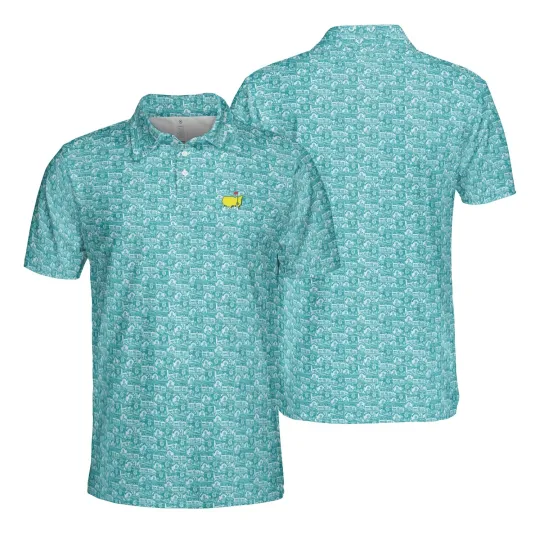 Discover Masters Tournaments Golf Polo Shirt