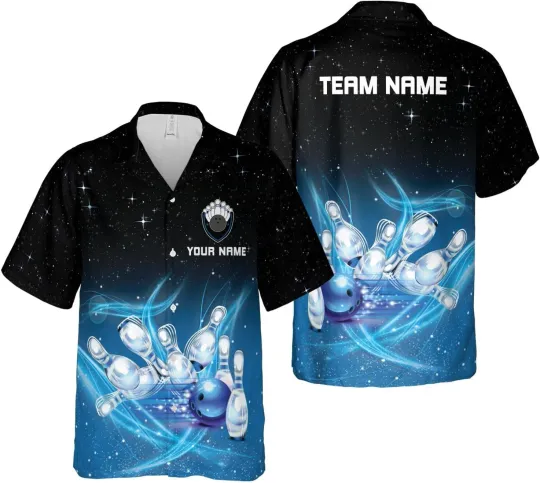 Discover Personalized Name Bowling Hawaii Shirts for Men and Women 3D, Bowling Hawaii AZ182
