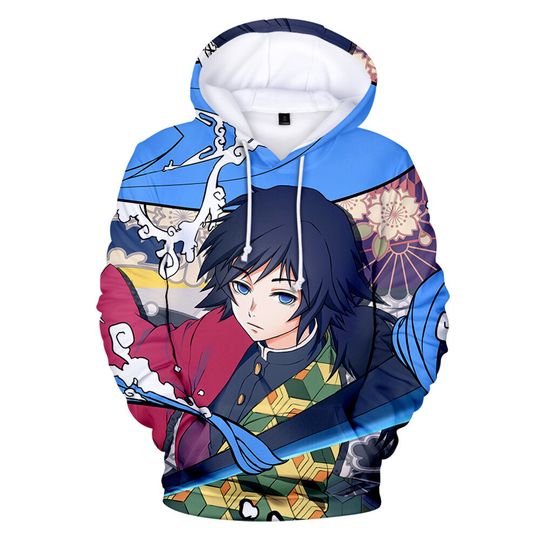 Discover Unisex Anime demon 3D Hoodie