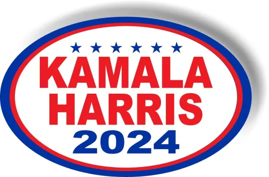 Discover Kamala Harris 2024 Sticker