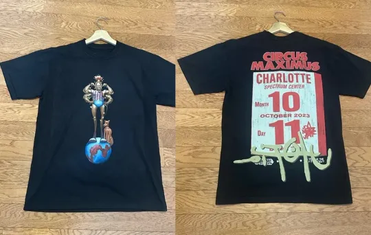 Discover Travis Utopia Circus Maximus Charlotte T Shirt