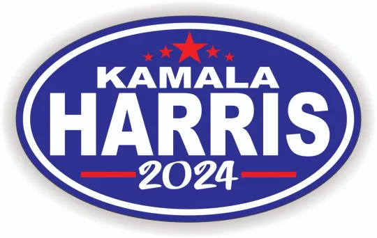 Discover Kamala HARRIS 2024 Vinyl Sticker