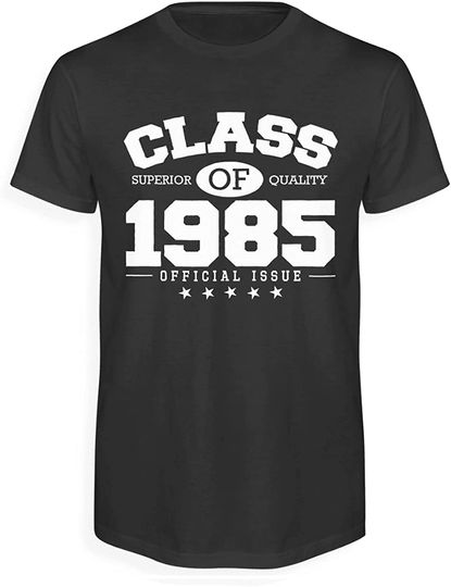 Discover Class Of 1985 | T-shirt Camisola de Mangas Compridas para Homem e Mulher