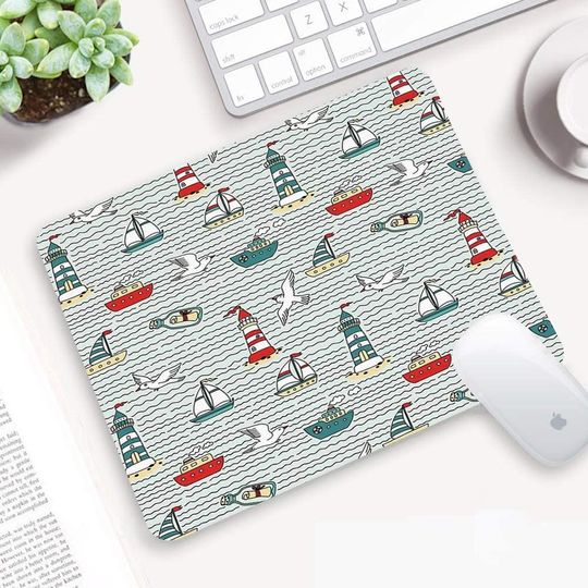 Discover Mouse Pad Tapete De Rato Gaivota Desenho