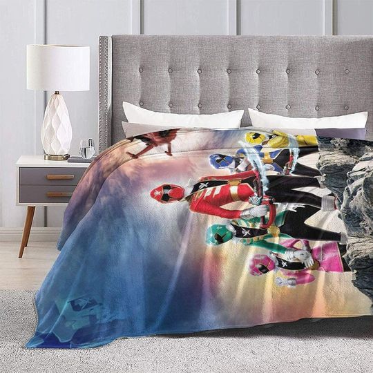 Discover Cobertor de Lã Power Rangers