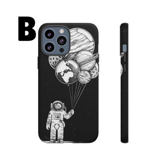Discover Astronaut - Capa Para Iphone 6/ 6s/ 7/ 7 Plus/ 8/ 8 Plus/ X/ Xr/ 11/ 11 Pro/ 11 Pro Max/ 12 Pro/ 12 Pro Max/ 12 Mini/ 13/13 Pro/ 13 Pro Max/ 13 Mini Astronauta Desenho
