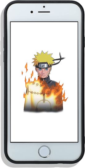 Discover Capa de Telemóvel Iphone Design com Estampa de Olhos de Personagens de Anime