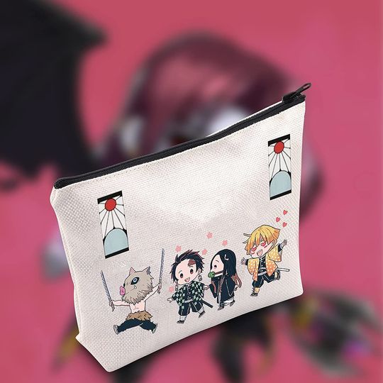Discover Bolsas com Zíper com Personagens de Anime
