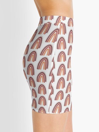 Discover Boho Rainbow Mini Skirt