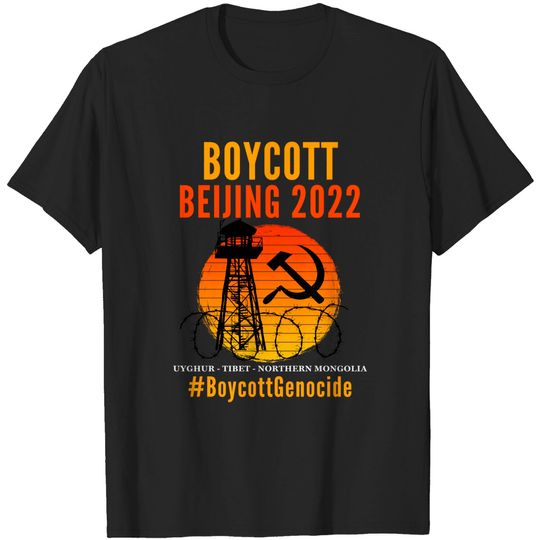 Discover Boycott Beijing 2022 T-Shirts