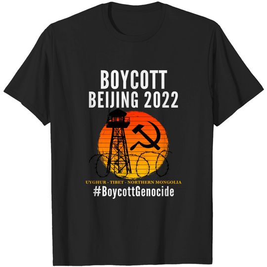 Discover Boycott Beijing 2022 T-Shirts