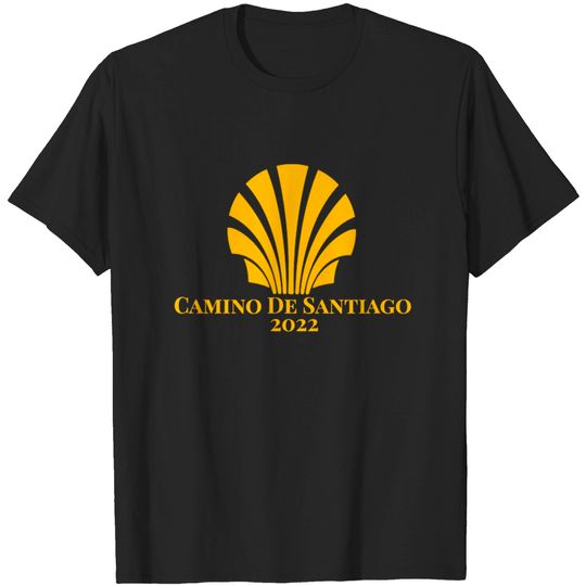 Discover Scallop Shell Camino De Santiago 2022 T-Shirt
