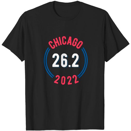 Discover Chicago 2022 Marathon 26.2 T-Shirt