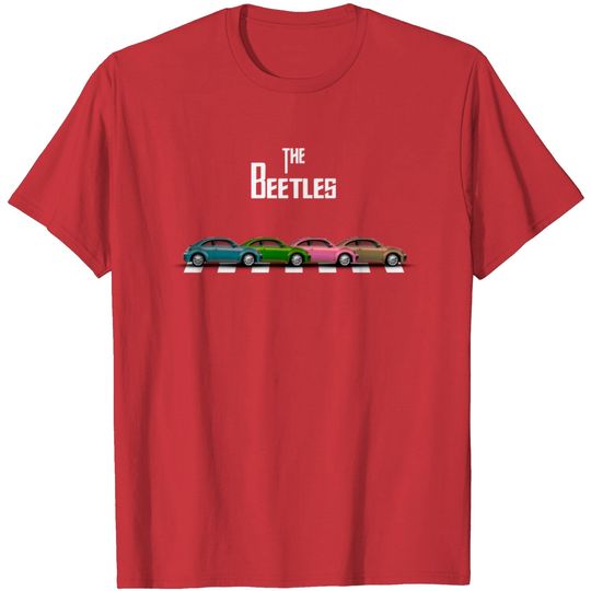 Discover The Beetles On Abbey Road T Shirt