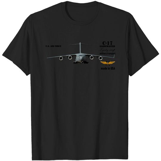 Discover C-17 Globemaster T Shirt