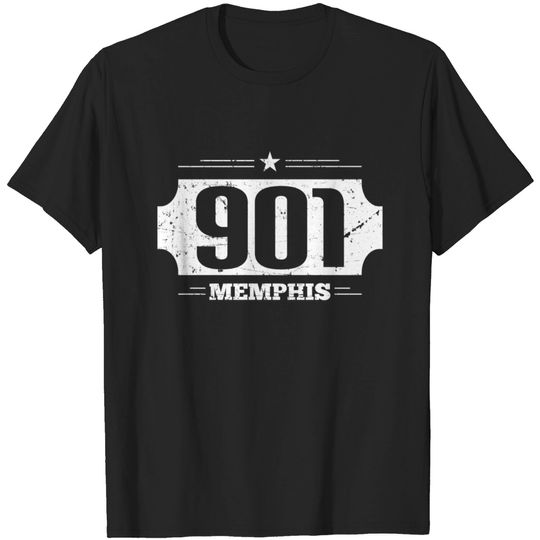 Discover 901 Memphis Area Code T-Shirt T Shirt