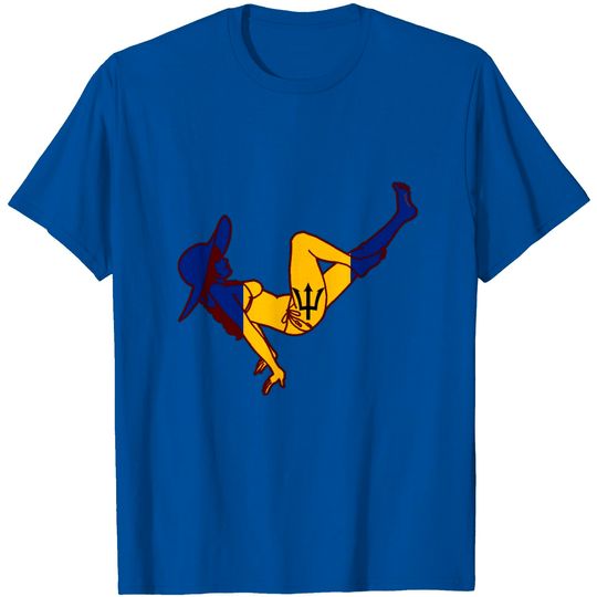 Discover Barbados Tropical Sun Bathe Bajan Barbadian Flag T Shirt